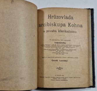 Jesuité / Kristus a sociální demokracie / Hrůzovláda arcibiskupa Kohna a povaha klerikalismu