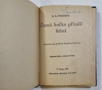 Černá kočka přináší štěstí