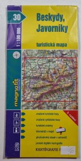 mapa - 30 - Beskydy, Javorníky 1:100 000