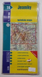 mapa - 16 - Jeseníky 1:100 000