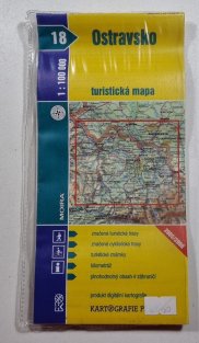 mapa - 18 - Ostravsko 1:100 000