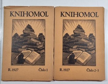 Knihomol č. 1, 2, 3 (2 svazky) / 1927