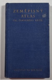 Zeměpisný atlas čsl. červeného kříže - kalendář na rok 1934