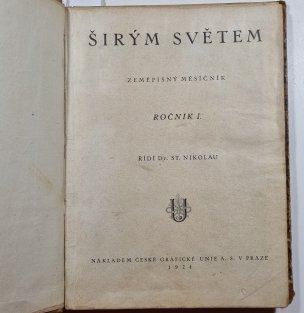 Širým světem I.ročník