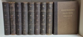 Komenského slovník naučný  1 - 10 (komplet)