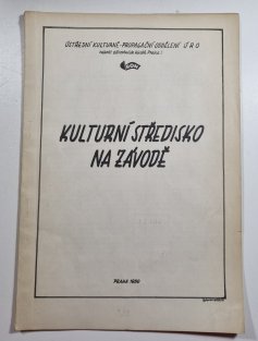 Kulturní středisko na závodě