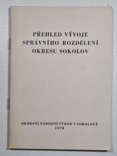 Přehled vývoje správního rozdělení okresu Sokolov