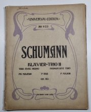 Trio II F dur für Klavier, Violine und Violoncell - 