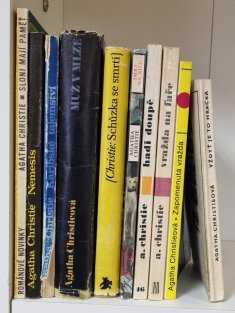 10x Agatha Christie konvolut