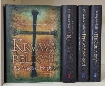 Bratr Petroc 1-4 - Krvavá relikvie, Kostnice, Malováno krví, Mečem a krví
