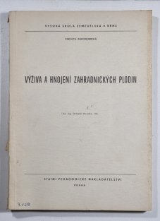 Výživa a hnojení zahradnických plodin