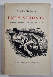 Listy z fronty - Výbor z korespondence 1915-1918