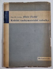 Krátké tachymetrické tabulky - 
