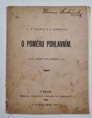 O poměru pohlavním  - 