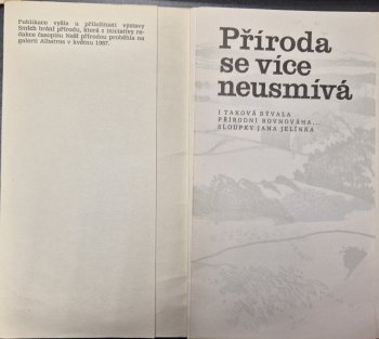 Příroda se více neusmívá