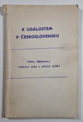 K událostem v Československu - 
