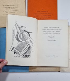 Novinářská knihovna A. Laurina - Politická funkce novin, Věda o novinách, Všeobecné dějiny periodického tisku, Zpravodajství, Současný periodický tisk, Dodatky