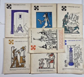 Socialistické soudnictví (konvolut 7 čísel )