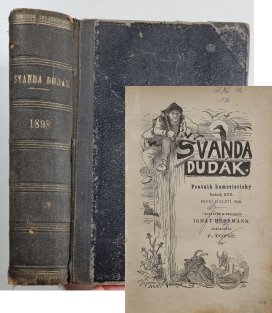 Švanda dudák poutník humoristický ročník XVII. první půlletí 1898