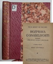 Rozprava o snášenlivosti I. + II. díl - Napsaná u příležitosti popravy Jana Calase