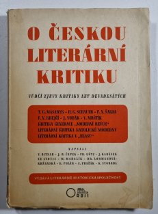 O českou literární kritiku