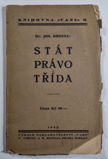 Stát, právo a třída