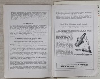 Licht Heilt - künstliche höhen Sonne - original Hanau