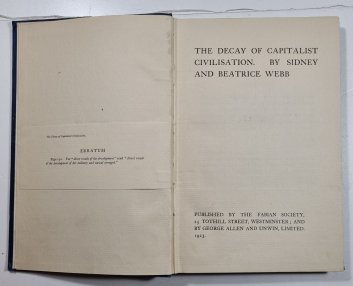 The Decay of Capitalist Civilisation