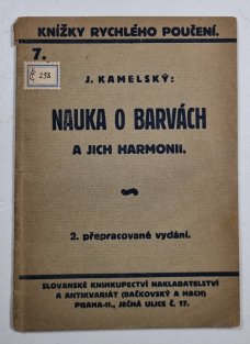 Nauka o barvách a jich harmonii