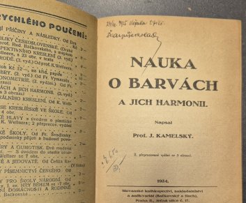 Nauka o barvách a jich harmonii