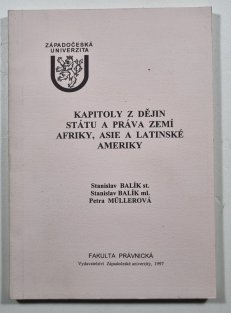 Kapitoly z dějin státu a práva zemí Afriky, Asie a Latinské Ameriky