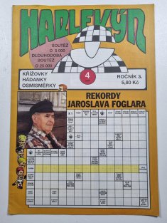 Harlekýn 4/1994, roč. 3 - Rekordy Jaroslava Foglara