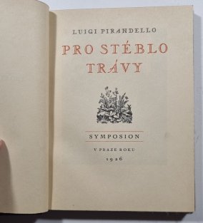 Pro stéblo trávy