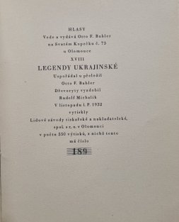 Ukrajinské legendy