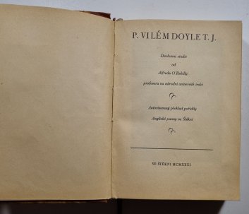 P. Vilém Doyle T.J. - Duchovní studie