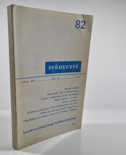Svědectví 82/1987 (ročník XXI)