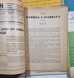 Plán (Revue pro literaturu, umění a vědu)  1-11/1930, ročník 2