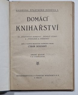 Domácí knihařství