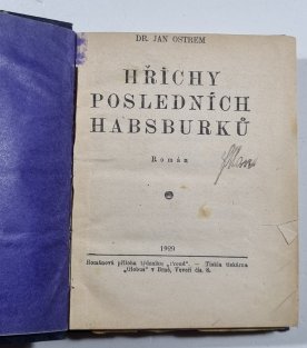 Hříchy posledních Habsburků / Zpověď mladé ženy