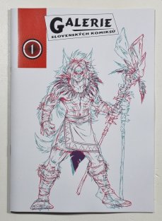 Galerie slovenských komiksů 1 -  ATTILA: Cesta vlka (varianta 3D + brýle) 