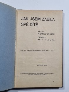 Jak jsem zabila své dítě