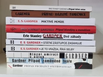 10x Erle Stanley Gardner - konvolut