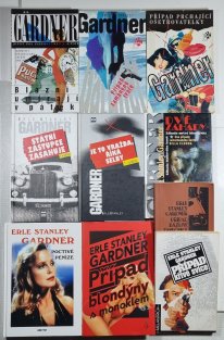 10x Erle Stanley Gardner - konvolut