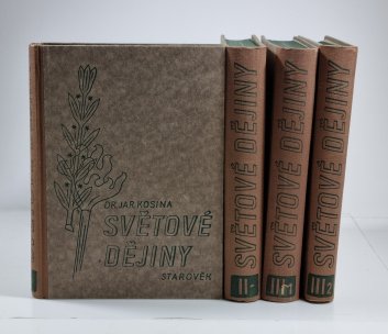 Ilustrované dějiny světové I.-IV. (Starověk, Středověk, Novověk I., Novověk II.)