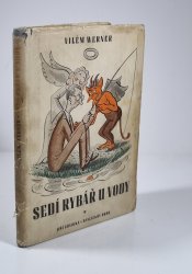 Sedí rybář u vody - 