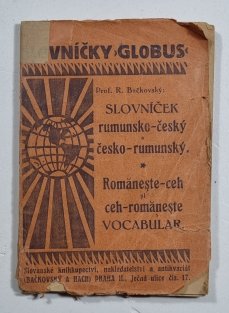 Slovníček rumunsko-český a česko-rumunský