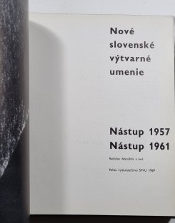 Nové slovenské výtvarné umenie - Nová Vlna - Nástup 1957, Nástup 1961(slovensky)