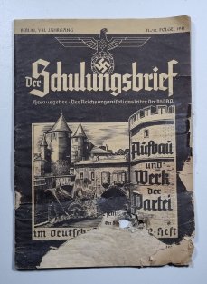 Der Schulungsbrief 11./12. folge, 1941