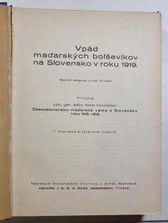 Vpád maďarských boľševikov na Slovensko v roku 1919