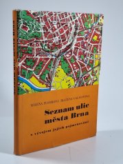 Seznam ulic města Brna - s vývojem jejich pojmenování
